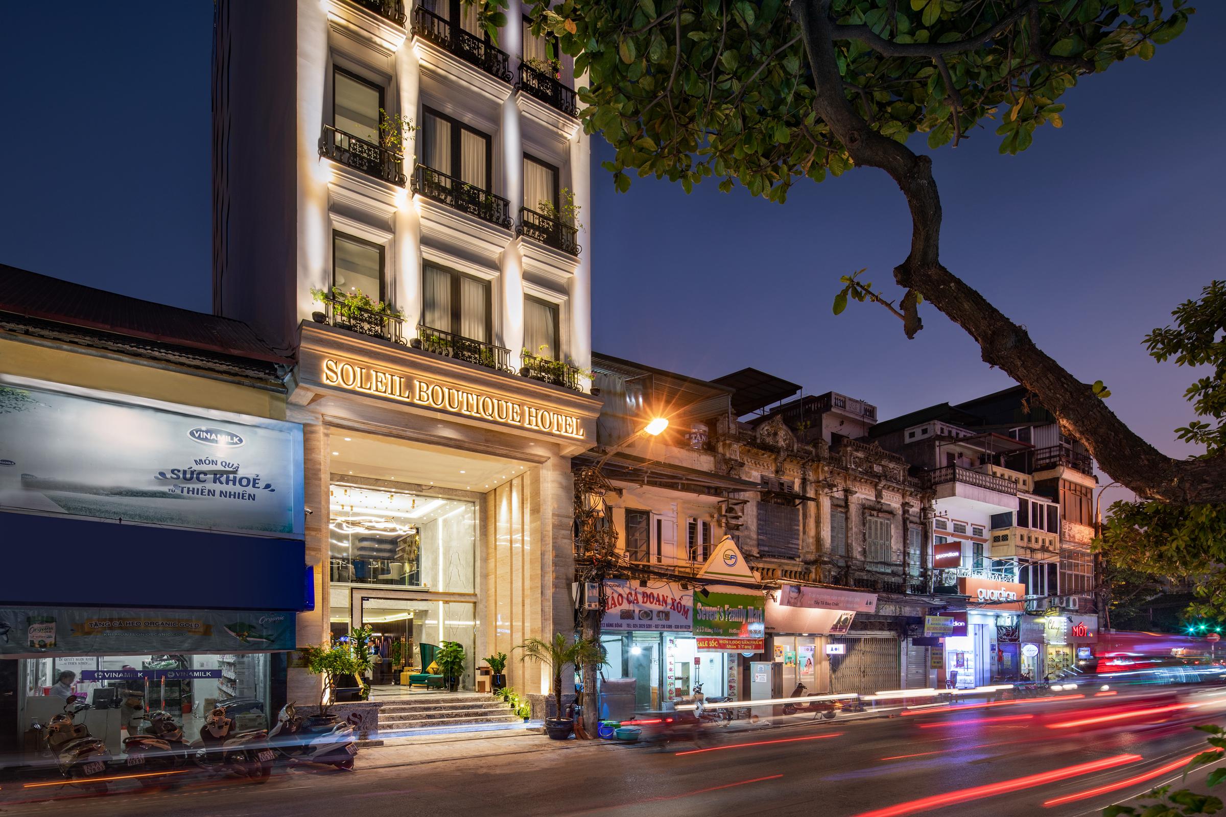 Soleil Boutique Hotel Hanoi Exterior foto